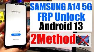 Samsung Galaxy A14 5G Frp BypassUnlock Android 13 Without Pc  Samsung A146 Google Account Remove