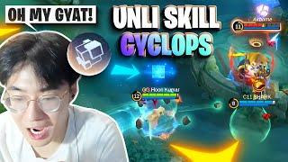 Cyclops with new emblem TEMPORAL REIGN is INSANE  Mobile Legends #REDMAGIC #REDMAGIC9PRO