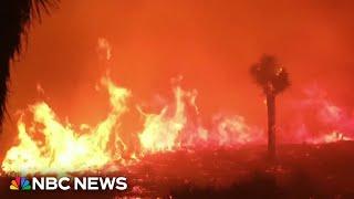 Wildfire emergency grows in Southern California