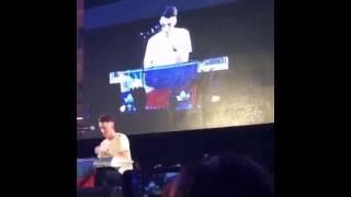 Greyson Chance - Back On The Wall LIVE in Manila