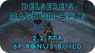 Diablo 3 RoS  Delseres Magnum Opus Fire Build 2.2 PTR