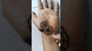 Flower latest mehandi ki design kaise lagate hai #mehandi #art #yt #shorts