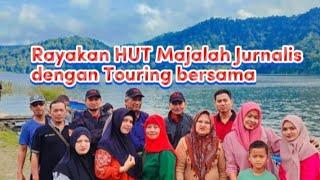 Rayakan HUT Majalah Jurnalis dengan Touring bersama