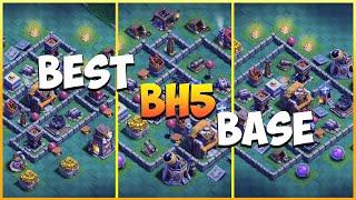 NEW BEST Builder Hall 5 Base COPY Link 2024 COC BH5 Trophy Base  Link - Clash of Clans