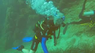 SCUBA Diving in Greece - Blue Hole in Vouliagmeni