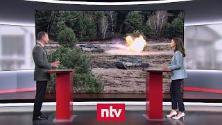 Ausbilder Ukrainer sind Scharfschützen mit Leopard 2  ntv