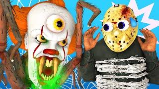 PENNYWISE vs JASON 2 EVIL LAIR 3D Animation Friday 13 It