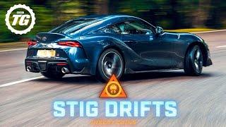 STIG DRIFTS 2020 Toyota GR Supra drifting on the limit  Top Gear