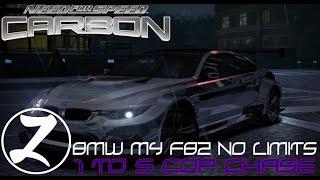 Need For Speed Carbon BMW M4 F82 No Limits Heat 1 to 5 Cop Chase