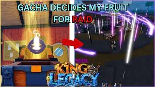 i spun a random fruit for raid and this is what happened in king legacy