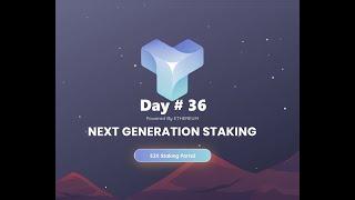 Day 36 on E2X Staking Platform