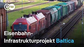 Anschluss an Europa Eisenbahn-Großprojekt Rail Baltica  DW Nachrichten