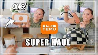 COMPRAS PARA EL HOGAR TEMU  MEGA HAUL  ESENCIALES PARA EL HOGAR 