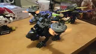 Zoids Drei Panther build and walk. ゾイドドライパンサー組み立て歩く