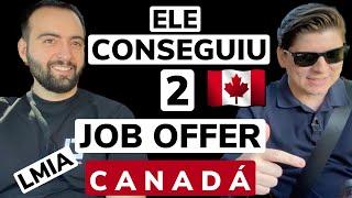 TRABALHAR NO CANADÁ  JOB OFFER  LMIA  IMIGRAR PARA O CANADÁ  Zarillo Neto