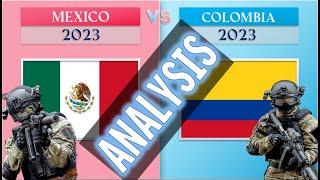 Mexico vs Colombia Military Power Comparison  Comparación de poder militar México vs Colombia