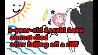 ENG SUB 3-year-old Sasaki Saku almost died after falling off a cliff Vtuber  犬山たまき 笹木咲 NIJISANJI