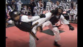 Devastating Taekwondo Sparring Kicks To The Head
