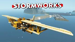 ЛЕТАЕМ на УГЛЕ ‍  Stormworks Build and Rescue