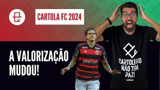 ENTENDA COMO VAI FUNCIONAR A VALORIZAÇÃO NO CARTOLA 2024 MUDOU TUDO