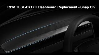 Model 3 Highand Carbon Fiber Dashboard Upgrade Options - Forget a Cap Types