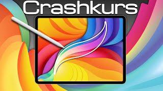 Crashkurs für Anfänger  Procreate Tutorial Deutsch