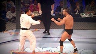 UFC 5 Free Fight Royce Gracie vs Ken Shamrock 2 1995