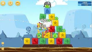 Angry Birds Chrome Dimension #6 3-Star Walkthrough HD