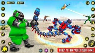 Scorpion Robot Car Transformer Games  Level 16 - Car Game Android Gameplay