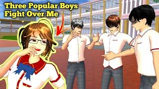 Three Popular Boys Fight Over Me Part 1  Sakura School Simulator Drama  Kat-kat Gaming 