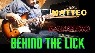 Breaking Down The Lick - Matteo Mancuso Pt 3 - Why It Works