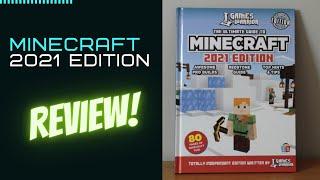 Minecraft Ultimate Guide by Games Warrior 2021 edition book unboxing and review