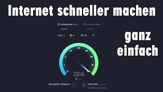 Internet schneller machen - ist langsam - Speed Test - Router einstellen - Windows prüfen