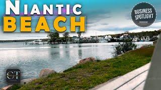 Exploring Niantic CT Beach Boardwalk & Businesses  Living In connecticut