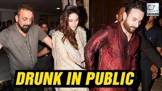 Bollywood Actors Caught DRUNK In Public  Kareena Kapoor Sanjay Dutt  LehrenTV