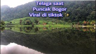 REVIEW TELAGA SAAT PUNCAK BOGOR VIRAL TIKTOK  FASILITAS  PERJALANAN