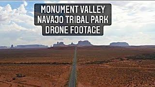 FLYING OVER MONUMENT VALLEY 4K UHD Amazing Nature Scenery & Relaxing Native American Music