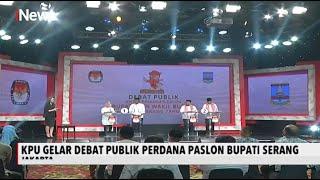 KPU Gelar Debat Calon Bupati dan Wakil Bupati Kabupaten Serang - iNews Malam 1920