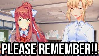 Monika Just Wants You To Remember DDLC MOD Remembering FULL