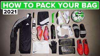 How to pack your football bag - what you need in 2021