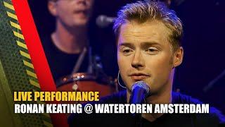 Concert Ronan Keating 2000 live at Watertoren Amsterdam  The Music Factory