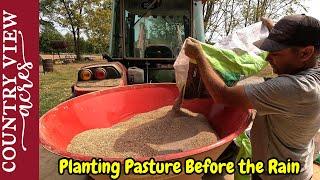 Planting Our New Pasture & We Filled our Freezer with a Years Supply of Chicken