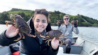 Catching MASSIVE Dungeness Crabs