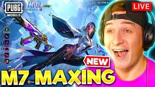 PUBG MOBILE MAXING NEW M7 & ULTIMATE WYNNSANITY LIVE