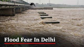 Delhi Rainfall News Water Level Of Yamuna River Breaches Danger Mark In Delhi