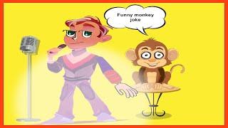  BEST MONKEY JOKE  A monkey walks into a pub. Funny Jokes. #funnyvideo #jokes #fyp