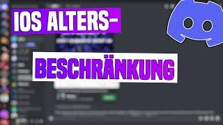 Discord iOS ALTERSBESCHRÄNKUNG umgehen & auf altersbegrenzte SERVER zugreifen  Tutorial