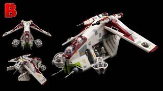 Is this the BEST LEGO Republic Gunship EVER?