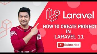 How to Create Project in Laravel 11  Laravel Tutorial in Hindi