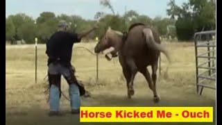 Part 4 of 4 - Evaluating Rick Gore Bad Riding - He Let His Horse Buck Him Off - P